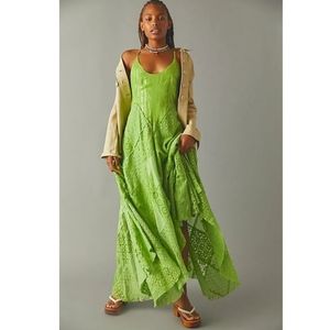 Free People One Aurella Maxi Dress Size S